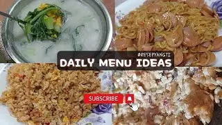 INDOMIE HACK SOSIS, SAYUR BOBOR KANGKUNG, TEMPE  PENYET & NASI GORENG KECAP SIMPLE #ResepYangti