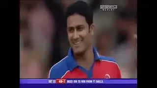 The unseen battle  Lara vs Kumble