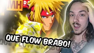 (QUE FLOW!) REAGINDO ao Tipo Minato ⚡️ (Naruto) | Style Trap | Prod. Sidney Scaccio | MHRAP | REACT