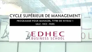 ILS VOUS EN PARLENT - Cycle Sup&eacute;rieur de Management EDHEC Business School