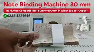 Note Binding Machine 30 mm
