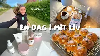 VLOG: bager chokoladeboller, er alene hjemme, træner og ordner fødselsdagsgaver. 🌸