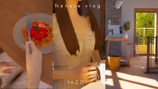 InZOI vlog🤍 | トマトパスタ🍝＆カラオケ🎤＆カフェ☕️