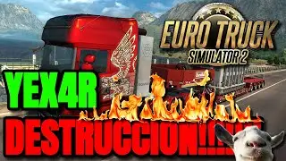 YEX4R HACIENDOLO T&Oacute; POLVO POR LA RUTA DEL BANEO EN TRUCKERSMP NO PUEDE PARAR!!!!!! #ets2