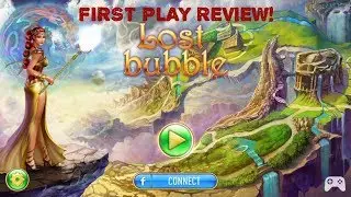 Lost Bubble! Bubble Shooter - first play video game review!