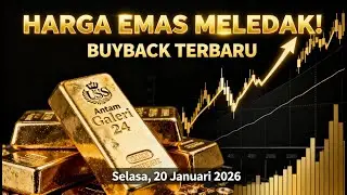 HARGA EMAS HARI INI SELASA 20 JANUARI 2026 🔥 ANTAM, UBS & GALERI 24 NAIK!