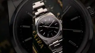 1990s Rolex Air King ref. 14000. May the force be with you 🖤