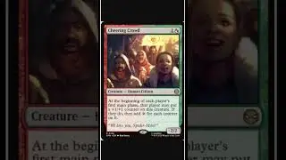 Cheering Crowd MTG Marvel's Spider-Man Spoiler #mtgarena #mtg #spiderman