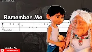 Coco - Remember Me (Recuerdame) EASY Guitar Tutorial