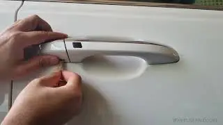 How to unlock Kia Sportage with mechanical key