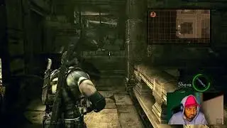 Chris Redfield vs. The Boulder (Who wins?) Resident Evil 5 gameplay