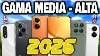 🏆 Los 10 MEJORES CELULARES GAMA MEDIA - ALTA para COMPRAR en 2026 &iexcl;ESTOS SI SON CALIDAD PRECIO!