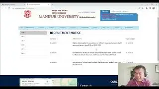 Study PhD in Manipur University