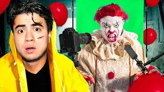 GRABÉ con PENNYWISE en la VIDA REAL🎈