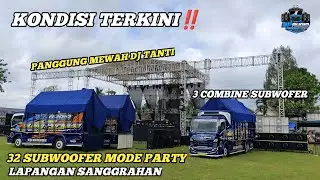 BP AUDIO LOADING 32 SUBWOOFER SANGGRAHAN‼️SEPERTI INI PANGGUNG LIVE DJ TANTI NANTINYA .. 
