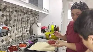 Cumartesi kahvaltısı, kısa ev türü 🏡 güzel evim, pizza günü 