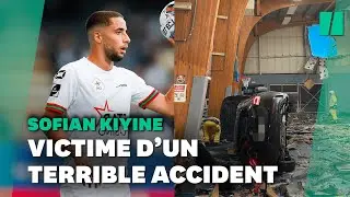 &Agrave; Fl&eacute;malle en Belgique, Sofian Kiyine victime d&rsquo;un impressionnant accident de voiture