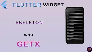 Black & White Shimmer Effect Using Skeleton b&w | GetX