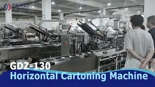 GDZ 130 Automatic Horizontal Cartoning Machine Toy Box Packing Machine Hardware Stationery Cartoner