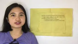 Motion at Constant Angular Acceleration | Rotational Motion | Physics