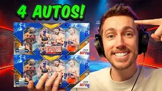 Opening *BRAND NEW* UFC Cards! (4 Autographs)