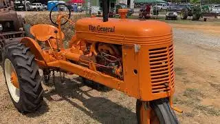 Cletrac The General GG Model Row Crow Tractor - 1.9L 4-cyl - 19 Hp Hercules Gas Engine - 1939-42