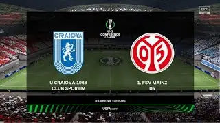 Universitatea Craiova vs FSV Mainz 05 - Conference League 2025 Full Match Highlights | FC 26 PS5&trade;