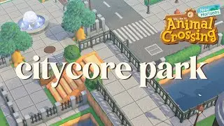 citycore park | speed build | animal crossing new horizons