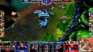 Rekkles and yellowstar Epic ESCAPE FNC VS MIL