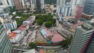 Aerial view of Jalan TAR-Jalan Dang Wangi Land