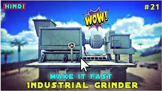 Making Industrial Grinder Ark Mobile Hindi And Grinding For Loot | Dungeon Series Ep 21