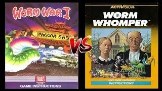 Atari vs Intellivision Episode 2 (Worm War I vs Worm Whomper)