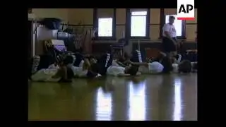A physical education teacher told the AP her Chicago school only has enough resources and gym space