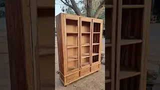 AMAZING Solid Wood Crockery Showcase That Feels LUXURY 🔥