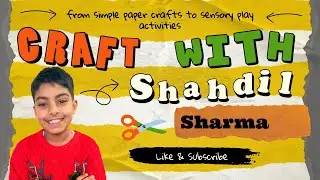 Paper Cube Making  | Fun DIY Paper Craft for Kids | Art by Shahdil Sharma