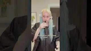 Пробую тоник WELLA T14 на жёлтых волосах 😳