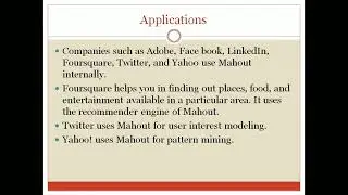 what is Apache Mahout ? #apache #hadoop