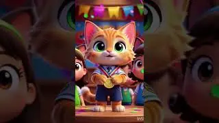 Inspiring Cat Story | 3D Cartoon Short | #cartoon #cat #animation