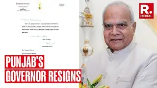 Governor Of Punjab Banwarilal Purohit Resigns Due To &lsquo;Personal Reasons&rsquo; : Reports