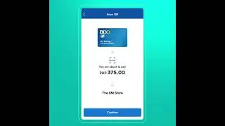 SCAN TO PAY IN STORES as easy as 1-2 tap with BDO Pay