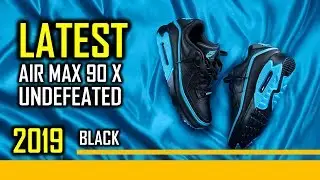 Latest Black Air Max 90 X Undefeated Colorways