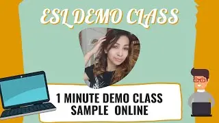 DEMO CLASS SAMPLE ONLINE FOR KINDERGARTEN