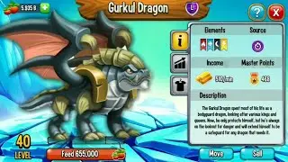 Dragon city : Gurkul Dragon Review [New Legendary Dragon]