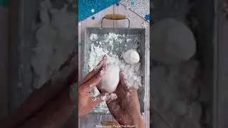 ❄️ Best 2 Ingredient DIY Fake Snow Recipe ☃️ Snowman #sensoryplay #preschool #kidsactivities #diy