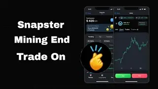 Snapster Mining End Trade On App Launch Airdrop Allocation Soon