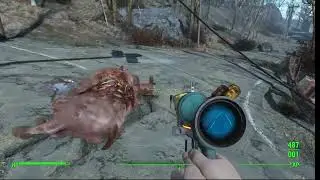 Fallout 4 Anniversary Edition Playthrough Part 12: Workplace Safety [Ion Gun Creation Showcase]