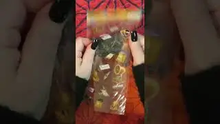 10 seconds squeezing music stickers sheet 🎵 #shorts #asmr #stickers #satisfying #asmrsounds #music
