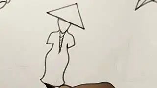 Sad women with umbrella drawing || easy sad  women and umbrella drawing @tanuart-e1u
