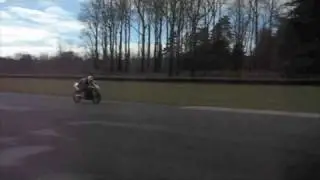 GP45 super single testing at Pembrey, moto450