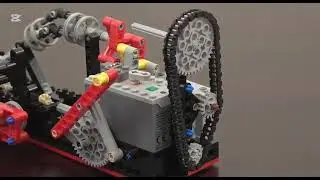 20 механических принципов, объединенных в бесполезной машине из LEGO, часть-6 #ev3 #robot #mindstorm